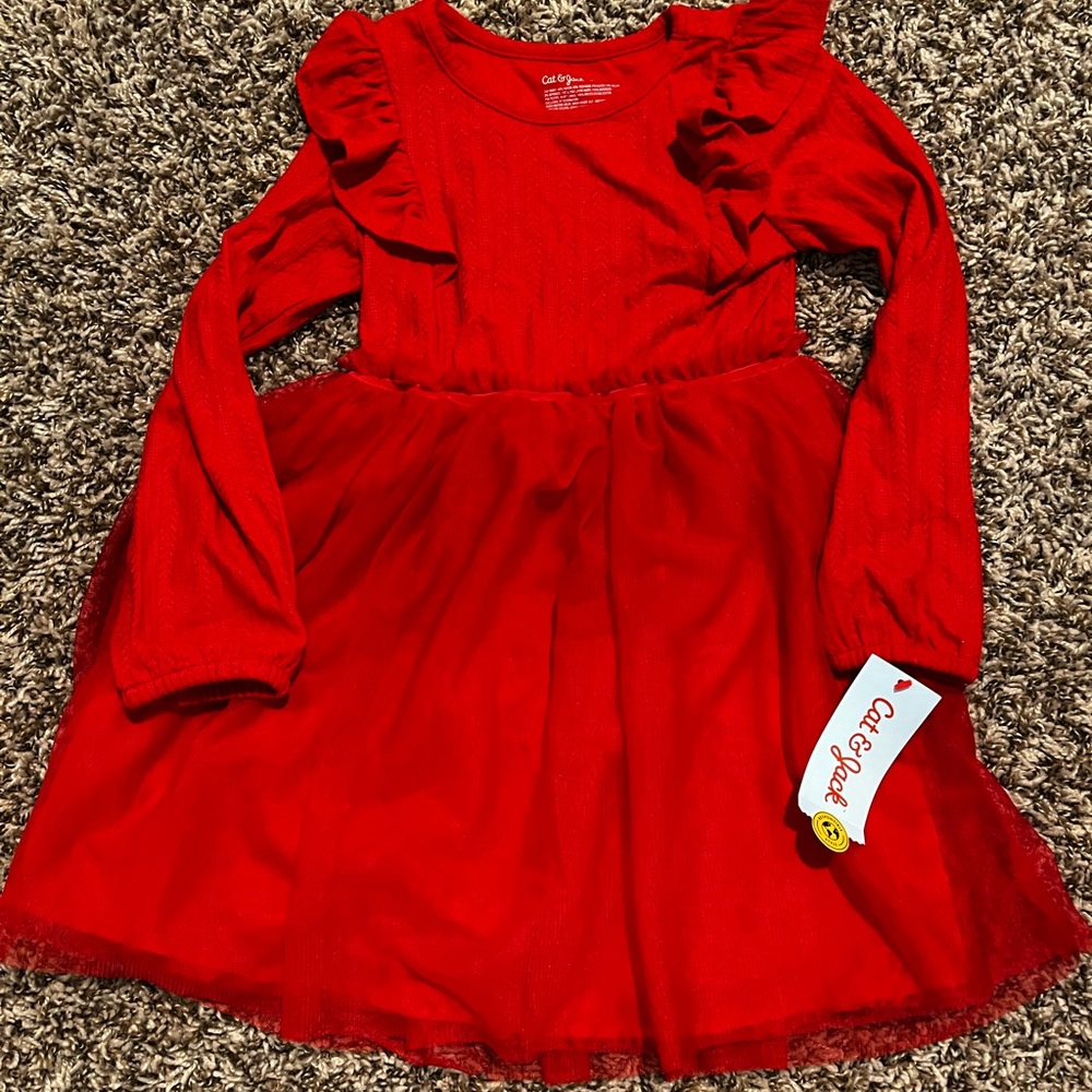 Red Kids Dress by Cat & Jack